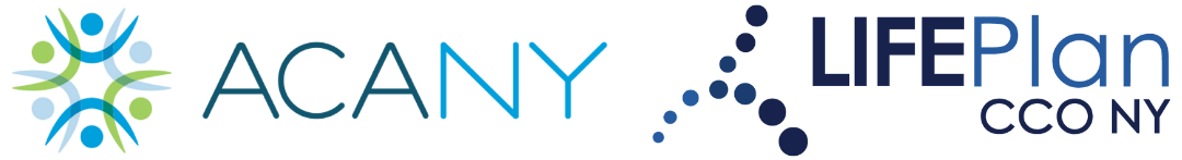 ACA NY and LifePlan CCO logo images